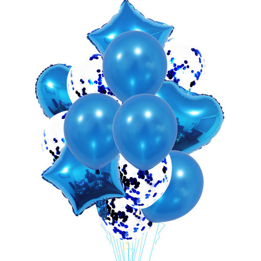 Picture of BALLOON BUNCH PLAIN BLUE